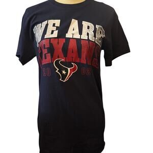 NFL Team Apparel Houston Texans "We Are Texans" Graphic Tee, Unisex Small, NWT